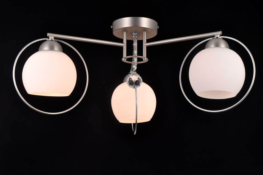 Потолочная люстра Sphere Ii SPHERE II 81051-3C SATIN NICKEL