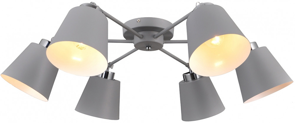 Потолочная люстра Simply SIMPLY 75099/6C STAIN GRAY