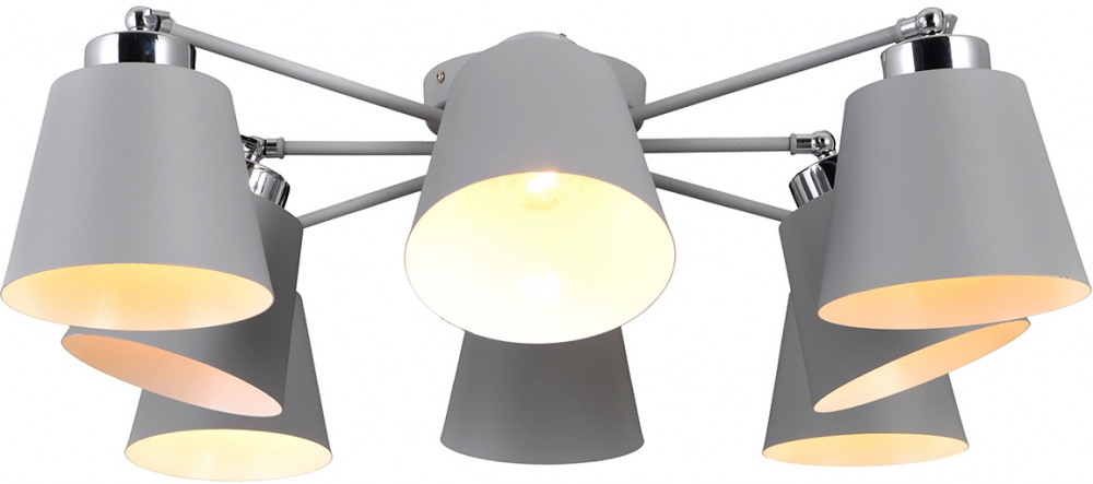 Потолочная люстра Simply SIMPLY 75099/8C STAIN GRAY