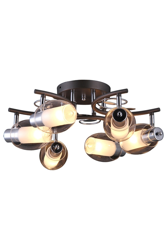 Потолочная люстра  75037-6C CHROME, GRAY