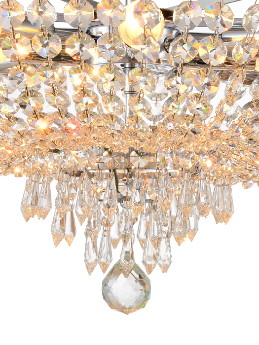 Потолочная люстра Rococo ROCOCO 81407/8C CHROME