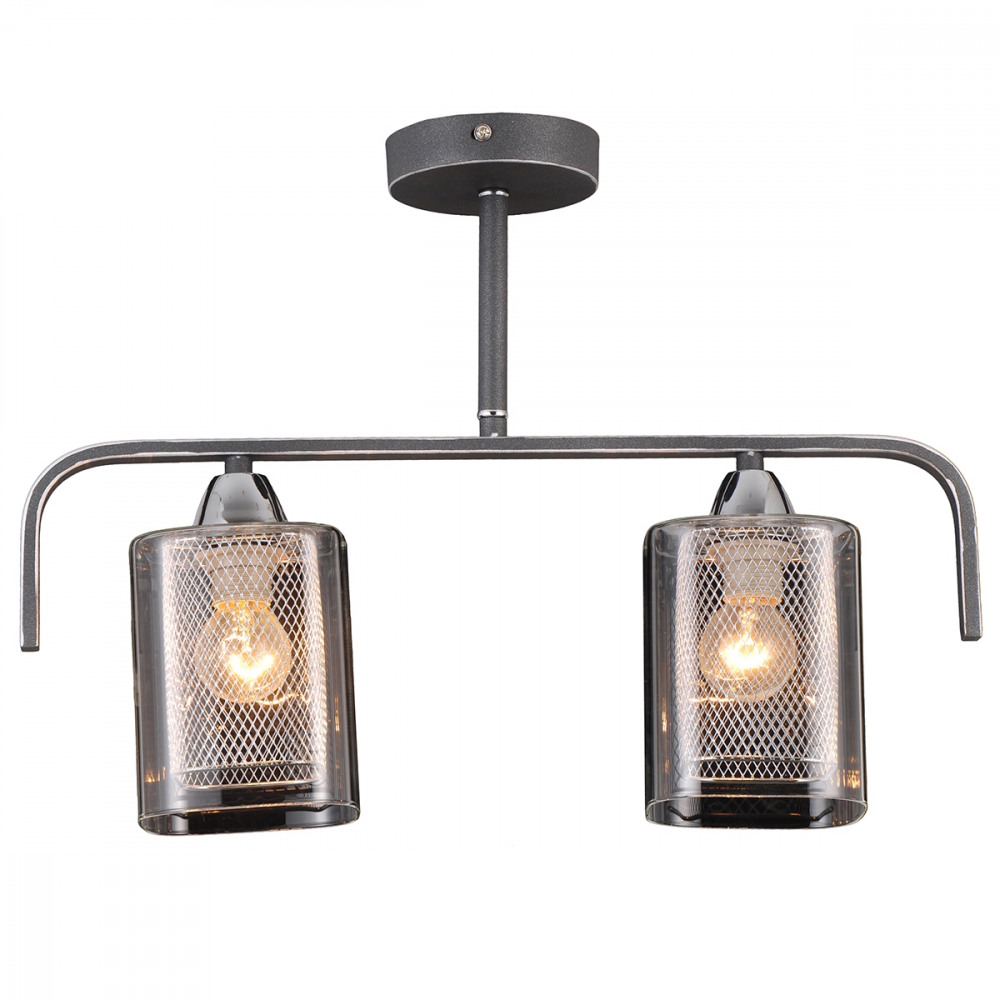 Потолочная люстра  75066/2C STAIN SILVER