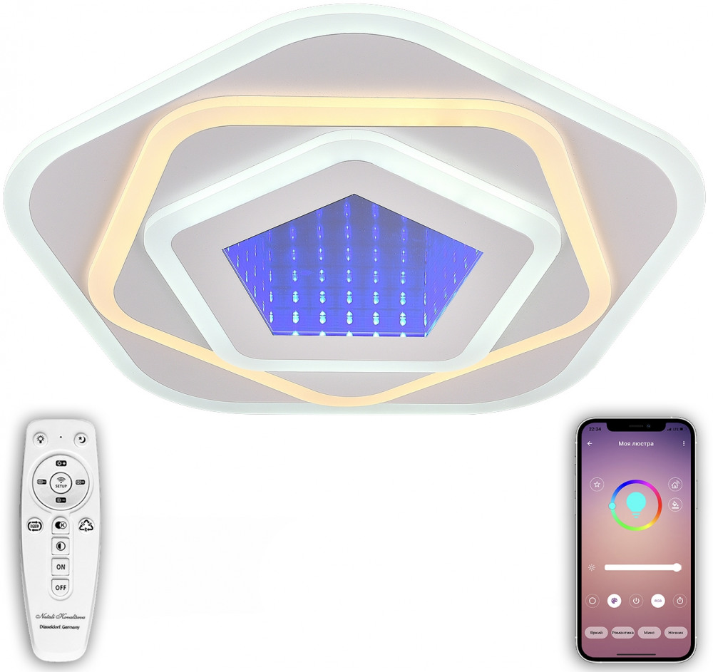 Потолочная люстра Led HIGH-TECH LED LAMPS 82034