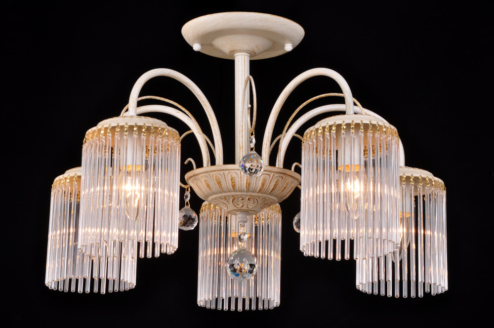Потолочная люстра Olbia OLBIA 11397/5C GOLD IVORY