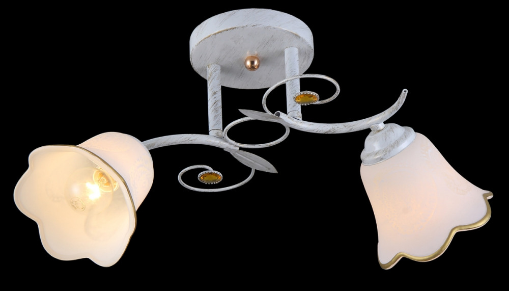 Потолочная люстра 11452 11452/2 WHITE GOLD