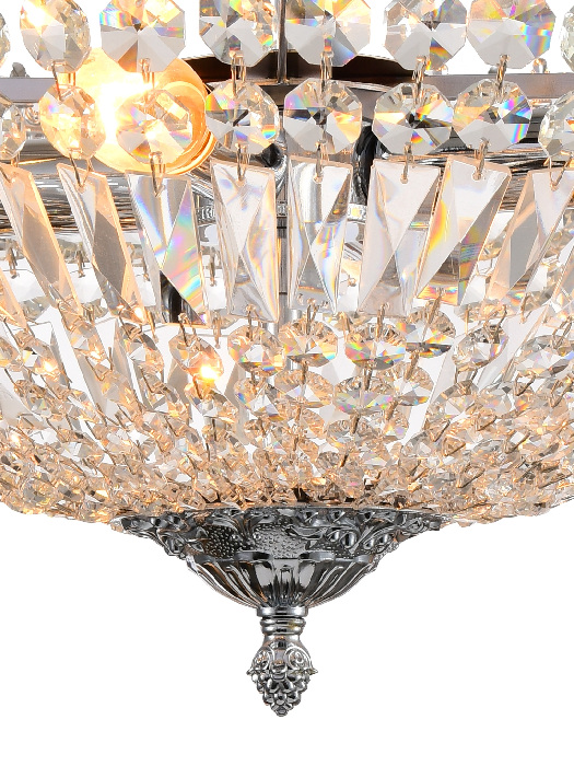Потолочная люстра Rococo ROCOCO 81406/4C CHROME