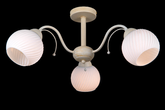 Потолочная люстра Скандинавская классика 75146/3C BEIGE GOLD