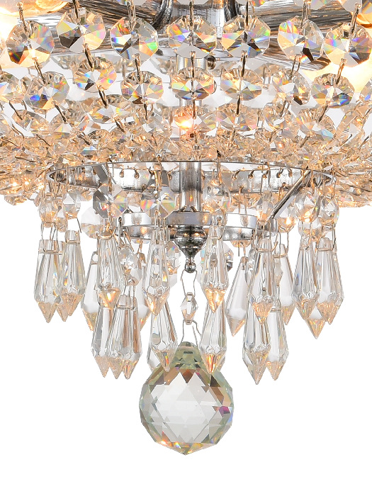 Потолочная люстра Rococo ROCOCO 81407/4C CHROME